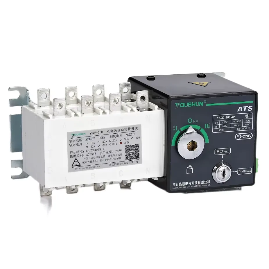 Advanced Switching Technology  Multi-Functional Capabilities  Energy-Efficient Power Systems in Ysq3-100 Dual Power Supply